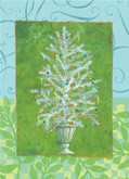 Glittering Tree - Pack Of 5