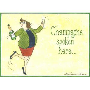 Champagne Spoken Here...